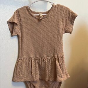 Quincy Mae skirted romper